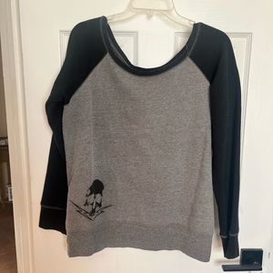 Black and gray long sleeve